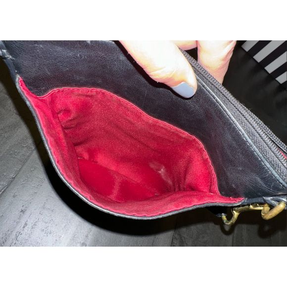 Coach Vintage Black Crossbody Bag with Gold Hardware - Picture 9 of 9